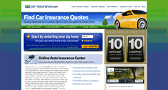Desktop Screenshot of car-insurance.com